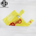 Foldable hdpe printed custom t-shirt shopping bags